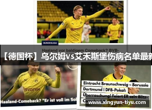 【德国杯】乌尔姆vs艾禾斯堡伤病名单最新